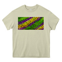 Mossy Mardi Gras Leopard Heavy Core Tee - RanaPortraitStore
