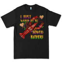 Black mardi gras i just want to be loved bayou crawfish Premium Tee - RanaPortraitStore