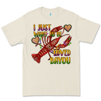 Bone mardi gras i just want to be loved bayou crawfish Premium Tee - RanaPortraitStore