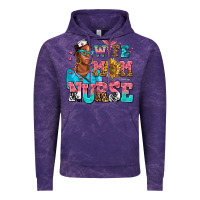 Cloud Purple afro wife mom nurse Vintage Hoodie - AdoDesignShop