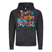 Vintage Black afro wife mom nurse Vintage Hoodie - AdoDesignShop