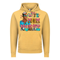 Vintage Mustard afro wife mom nurse Vintage Hoodie - AdoDesignShop