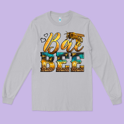Western Queen Bee Long Sleeve Tee Designed By Lillyallendesigns