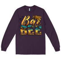 Plum Western Queen Bee Long Sleeve Tee - LillyAllenDesigns