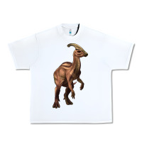 White parasaurolophus Urban Heavy Tee - Artiststas