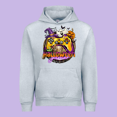 Halloween Gamer Urban Hoodie Designed By Cowgirlartshop