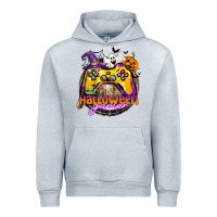 Heather Grey halloween gamer Urban Hoodie - CowGirlArtShop