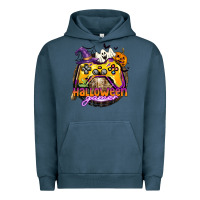 Pigment Midnight Navy halloween gamer Urban Hoodie - CowGirlArtShop
