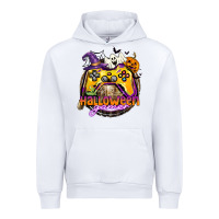 White halloween gamer Urban Hoodie - CowGirlArtShop