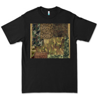 Black camouflage leopard patches Premium Tee - BarkalooDesign