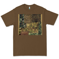 Cacao camouflage leopard patches Premium Tee - BarkalooDesign
