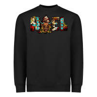 Black noel Heavyweight Sweatshirt - JahusDesignShop