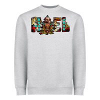 Heather Grey noel Heavyweight Sweatshirt - JahusDesignShop