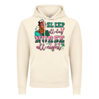 Vintage Artic afro  nurse sleep all day nurse all night Vintage Hoodie - AdoDesignShop