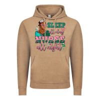 Vintage Coffee afro  nurse sleep all day nurse all night Vintage Hoodie - AdoDesignShop