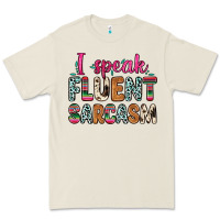 Bone i speak fluent sarcasm Premium Tee - Zillion Design Studio