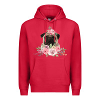 Cardinal Pug Premium Hoodie - Bettercallsaul