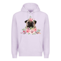 Lilac Pug Premium Hoodie - Bettercallsaul