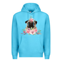 Ocean Blue Pug Premium Hoodie - Bettercallsaul