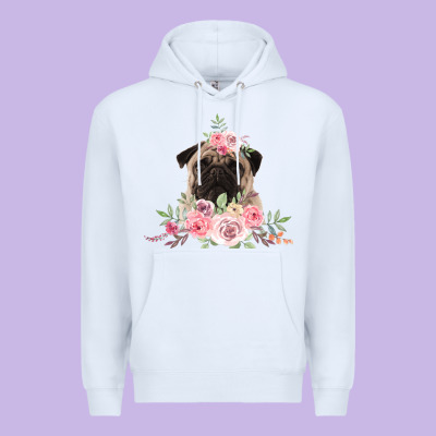 Pug Premium Hoodie Designed By Bettercallsaul