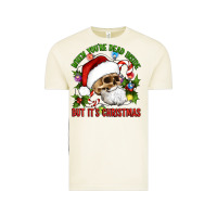 Vintage Arctic When You're Dead Inside But It's Christmas Hippie Skeleton Santa Vintage Tee - Artiststas