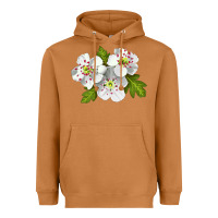 Meerkat Hawthorn Flower Heavyweight Hoodie - LillyAllenDesigns
