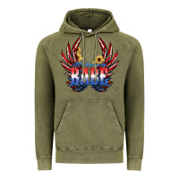 Vintage Olive All America Babe Vintage Hoodie - JahusDesignShop