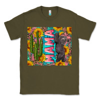 Army Green western mama with baby bear Classic Tee - Artiststas