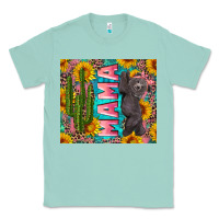 Seafoam western mama with baby bear Classic Tee - Artiststas