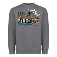Storm i like my coffee black like my soul Heavyweight Sweatshirt - Jasminsmagicworld