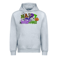 Heather Grey happy halloween Urban Hoodie - CowGirlArtShop