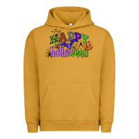 Pigment Peanut Butter happy halloween Urban Hoodie - CowGirlArtShop