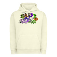 Pigment Pistachio happy halloween Urban Hoodie - CowGirlArtShop