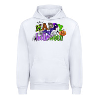 White happy halloween Urban Hoodie - CowGirlArtShop