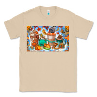 Mushroom Thanksgiving Coffee Drink Kids Cup Classic Tee - CowhideDigitalArt