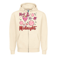 Sandshell meet me at midnight Zipper Hoodie - MaliasSmallBusiness