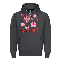 Smoke meet me at midnight Zipper Hoodie - MaliasSmallBusiness