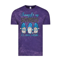 Cloud Purple snuggle up gnomies it's cold outside Vintage Tee - JahusDesignShop