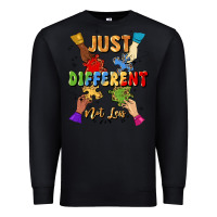 Black just different not less Premium Sweatshirt - Artiststas