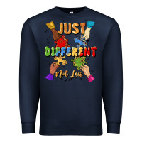 Navy just different not less Premium Sweatshirt - Artiststas