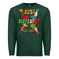 Sports Green just different not less Premium Sweatshirt - Artiststas