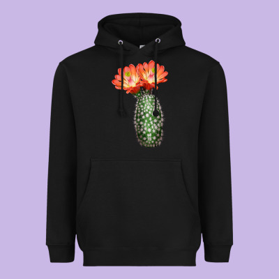 King Cup Cactus Heavyweight Hoodie Designed By Lillyallendesigns