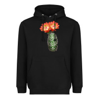 Black King Cup Cactus Heavyweight Hoodie - LillyAllenDesigns
