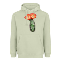 Matcha King Cup Cactus Heavyweight Hoodie - LillyAllenDesigns