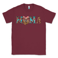Burgundy mama with bear Classic Tee - Artiststas