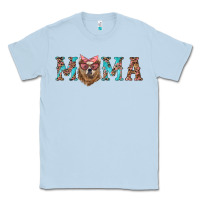 Dusty Blue mama with bear Classic Tee - Artiststas
