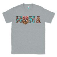 Heather Grey mama with bear Classic Tee - Artiststas