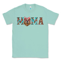 Seafoam mama with bear Classic Tee - Artiststas