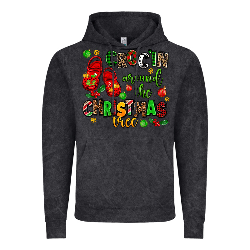 Croc'in Around The Christmas Tree Vintage Hoodie by AdoDesignShop | Teevron
