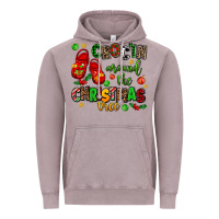 Vintage Zinc Croc'in around the christmas tree Vintage Hoodie - AdoDesignShop